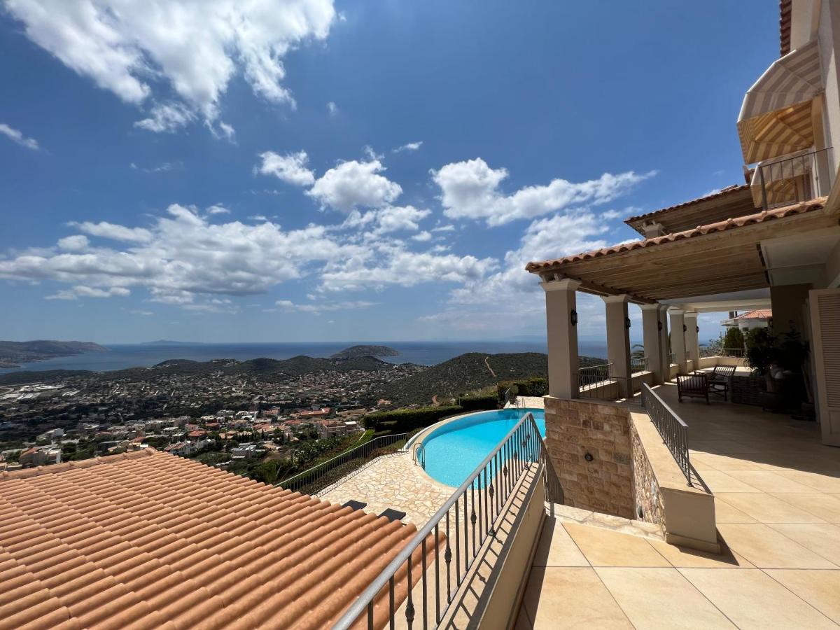 Endless Blue Villa Anavyssos Luaran gambar