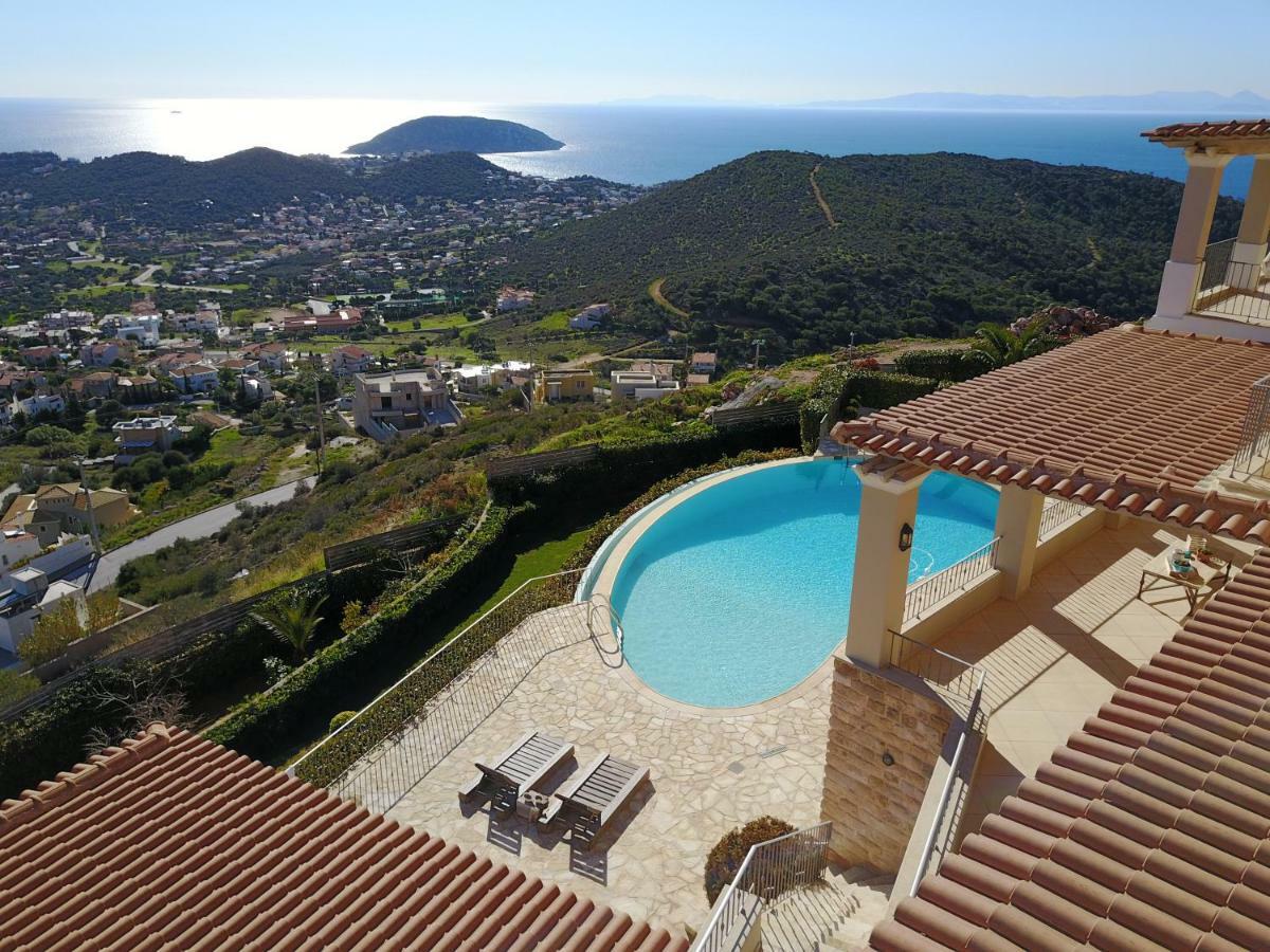 Endless Blue Villa Anavyssos Luaran gambar